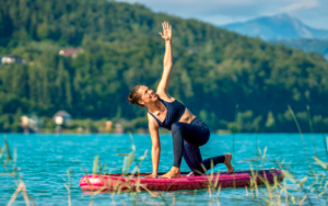 SUP Yoga, Wörthersee, Ossiacher See, Österreich, Real Good Stuff, Cathrin Niehues